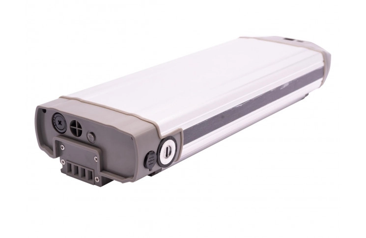 Stella compatible fietsaccu Type 2 36V 14.5Ah (522Wh) incl. nieuwe lader (zilver)