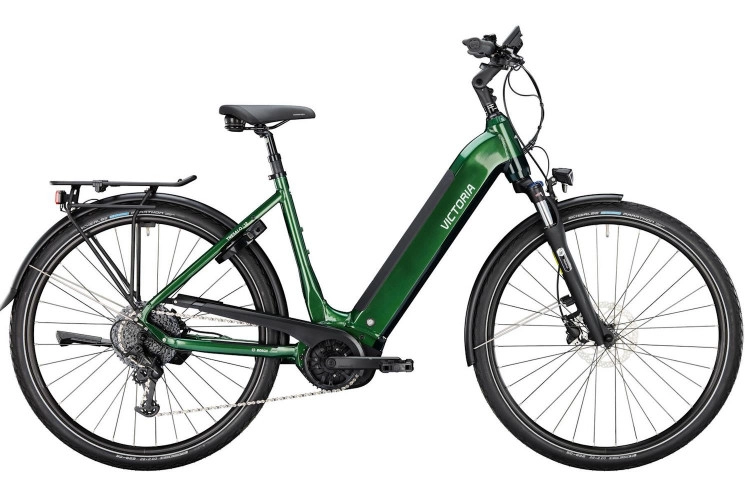 VICTORIA Electric trekking bike TRESALO 12 28"/48cm-S/9/emerald green/02981181