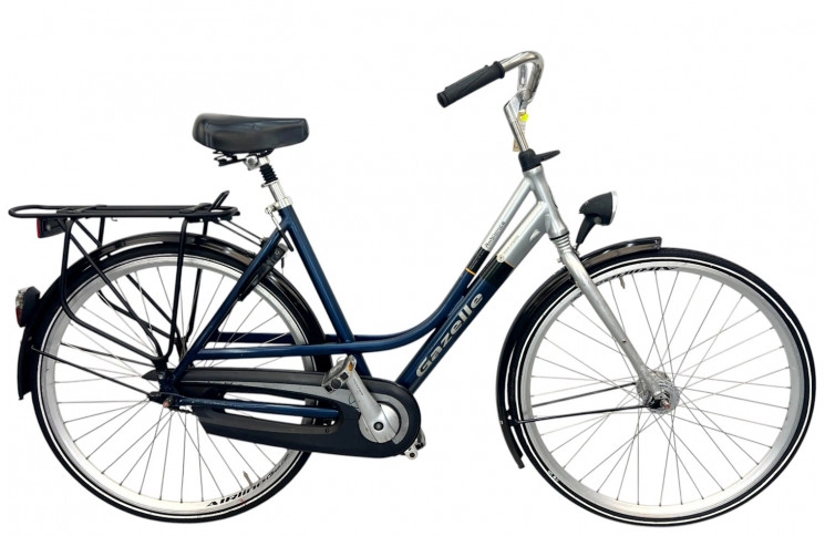 Damesfiets Gazelle Ambiance blue/28/al/w/sity/55cm