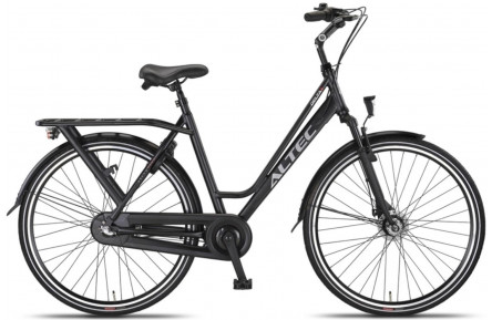 Damesfiets Altec Delta + Plus 28"/50 cm/Zwartmat/284634