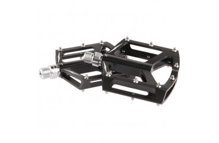 Tecora E pedaal 9/16" BMX/ ATB vlak pinnen zwart