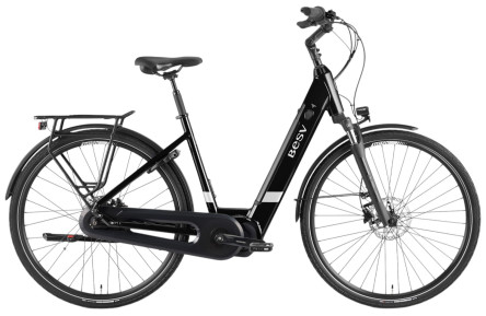 E-Bike BESV CT 2.3 LS 28"/55cm-L/Nacht-zwart/504Wh/Shimano E5000/250W/40Nm