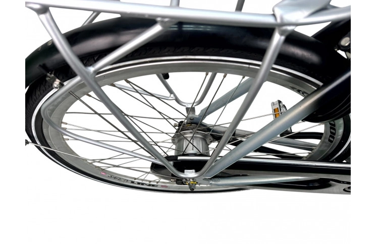 Herenfiets Gazelle Chamonix 28"/60cm/zwart-grijs