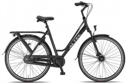 Damesfiets Altec Omega Plus 28"/56 cm/Zwartmat/284625