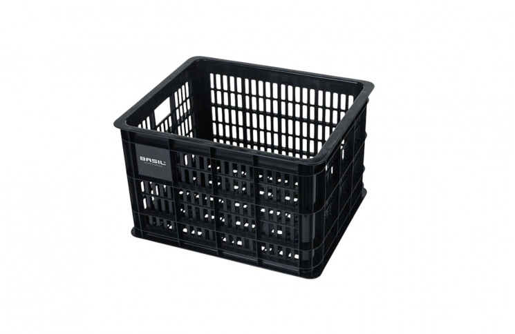 Basil fietskrat M 29L Zwart