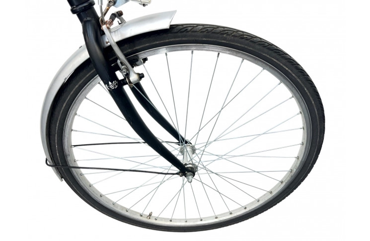 Damesfiets Highlander City 28" 53cm zwart