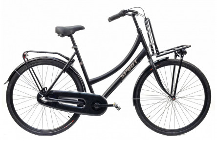 Transportfiets Spirit Cango 28" L/57 mat zwart