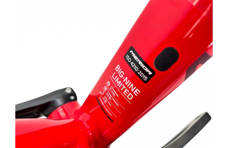 Merida BIG NINE LIMITED 29"/48cm/11ver/Rood/2023/A62211A01054