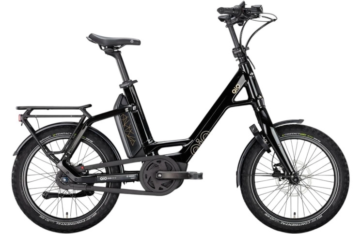 QiO Elektrische compactfiets EINS AP-8 Piano Line №1 20"/48cm/8/nachtzwart/02651992