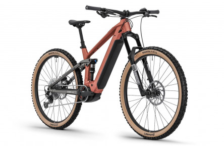 CONWAY Elektrische MTB Full-Suspension Xyron ST 4.0 №2 29"/46cm-XL/12/roestrood mat - donkergrijs mat/02810811