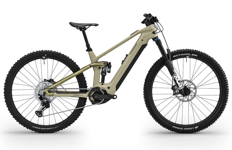CONWAY Elektrische MTB Full-Suspension Xyron LT 9.0 №1 29"/39cm-S/12/woestijn mat - brons mat/02810186