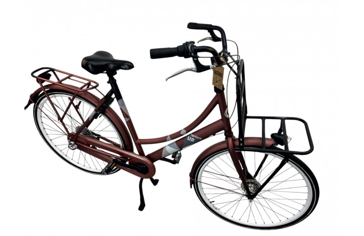 Damesfiets CORTINA U2 28"/57cm/bruin