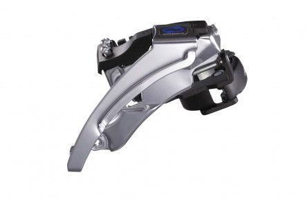 Front derailleur 3 x 7/8-speed Shimano Altus M310 top swing / dual pull 40T - Black/Silver