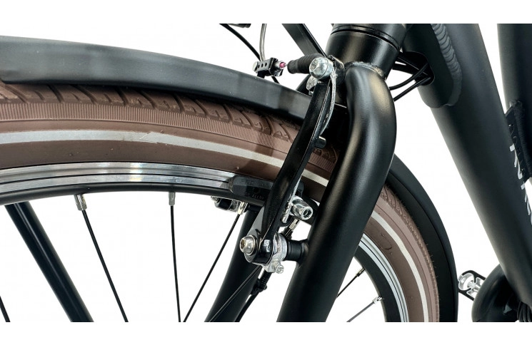 Damesfiets Avalon E-Cargo N7 28"/50cm/Zwart/36V 15Ah 540Wh