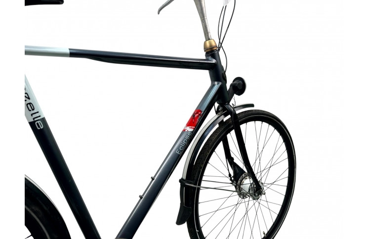 Herenfiets Gazelle Eclipse 28"/65cm/Wit-grijs