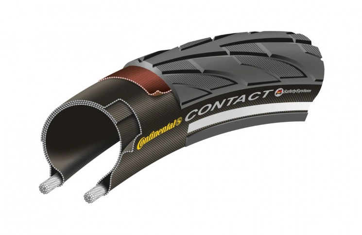 Continental Contact Reflex 28 x 1.60" / 42-622mm tire - black with reflection