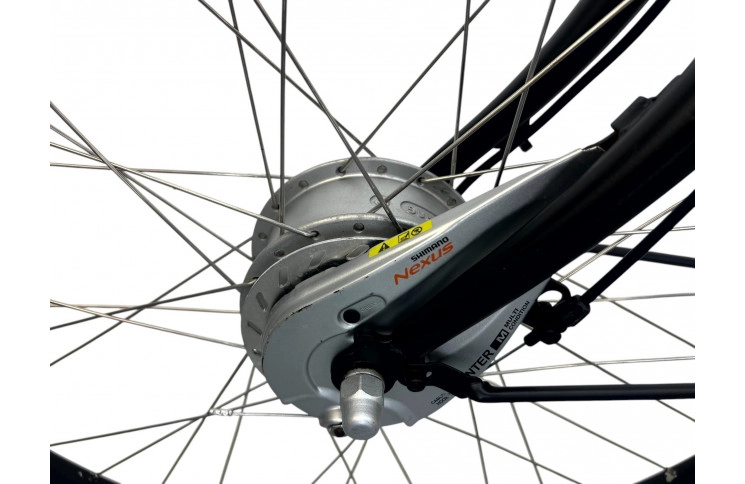 Damesfiets Cortina E -U1 w/al/ebike/28/black/f57 (450Wh/10.4Ah/43V)