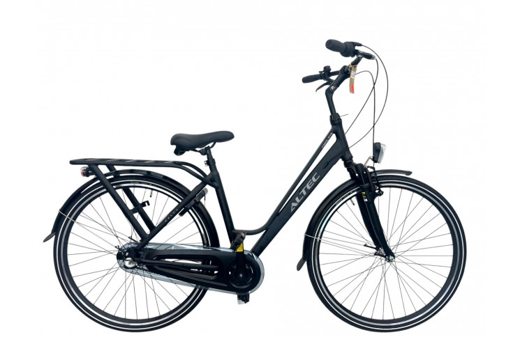 Damesfiets Altec Delta 28"/50 cm/Zwartmat/284630