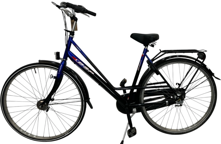 Damesfiets BSP Selecta 28"/53cm/Zwart-blauw
