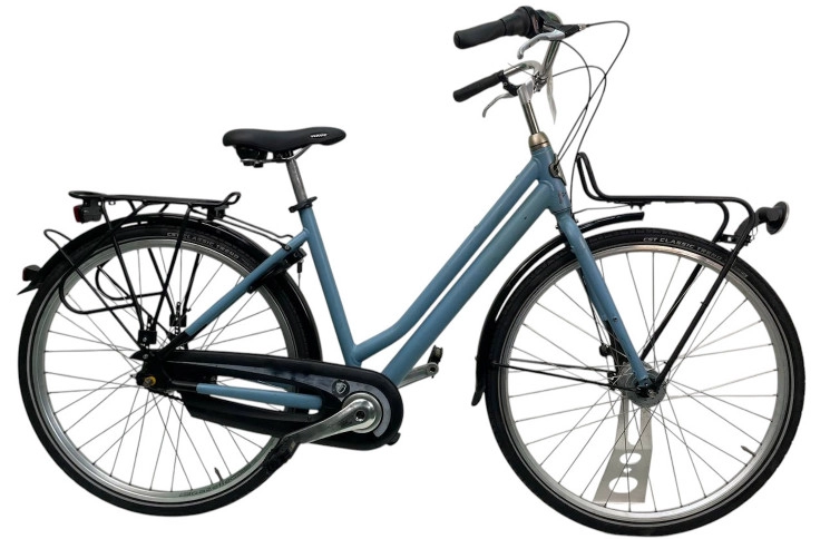 Damesfiets BSP 28"/50cm/blauw