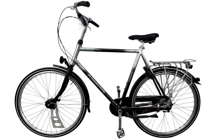 Herenfiets Batavus Staccoto 28"/65cm/zwart-grijs