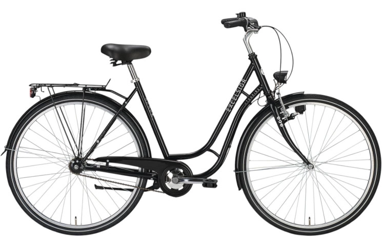 EXCELSIOR City bike Touring 26"/45cm/3/black/02144061