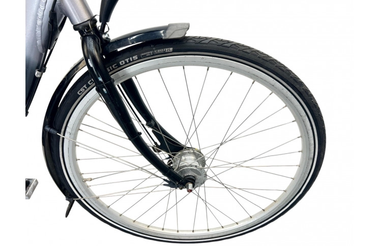 Damesfiets Raleigh 28" 54 cm grijs