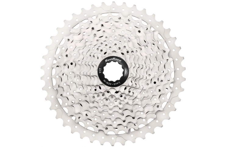 Cassette 10 speed Sunrace CS-MS3 11-46T - zilver