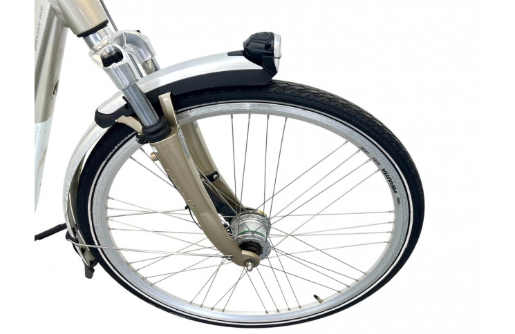 Woman's bicycle Gazelle Orange Plus D/al/grijs-wit/28/stad/f46cm