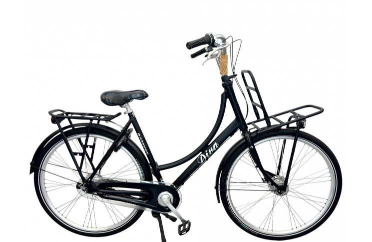 Woman's bicycle Batavus Diva D/al/black/28/trans/f56