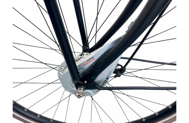 Herenfiets Gazelle Puur NL 28"/54cm/zwart