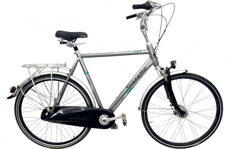 Herenfiets Gazelle Orange 28" 61 cm grijs