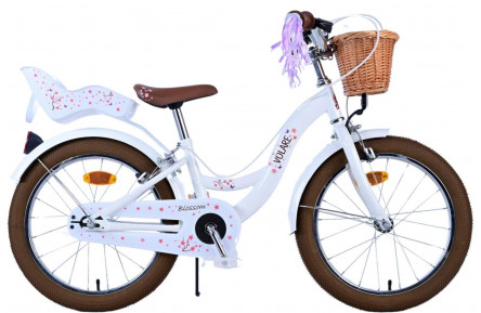 Volare Blossom Kinderfiets 18"/25 cm/Wit/31845