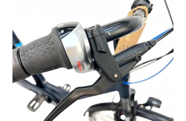 Woman's bicycle Gazelle Paris E-bike D/al/Blauw/28/stad/f62 (36V 11Ah 400Wh)