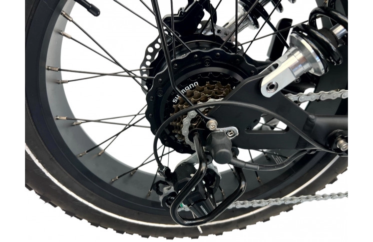 DIABLO E-BIKE, ZIPPER, 7SP SHIMANO, MATT BLACK, REAR SUSPENSION, 1000462 ACCU (15 Ah,48V,720 Wh)