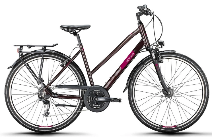 VICTORIA Trekkingfiets TREQANA 2 28"/51cm-M/24/rossobruin/02985950