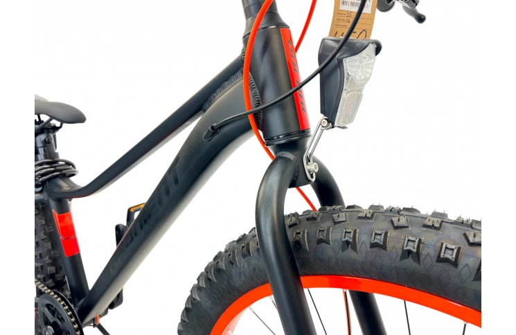 Volare Gradient Kinderfiets 26"/33 cm/Zwart-Oranje-Rood/22671