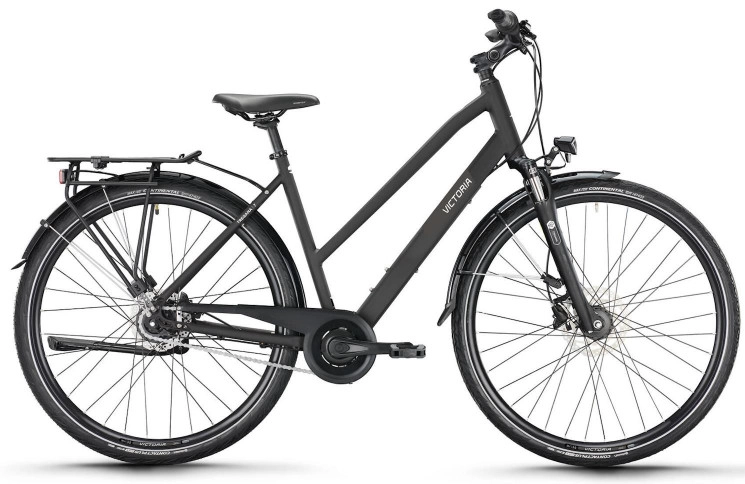 VICTORIA Trekkingfiets TREQANA 7 №1 28"/46cm-S/8/leigrijs mat/02921260