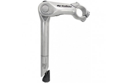 KALLOY CORRATEC STUURPEN VERSTELBAAR ALU ZILVER 25.4/90/25.4/180 MM