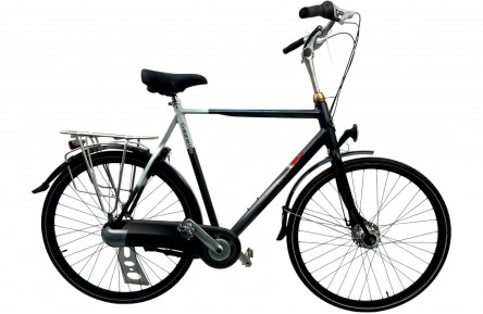 Herenfiets Gazelle Eclipse 28"/65cm/Wit-grijs