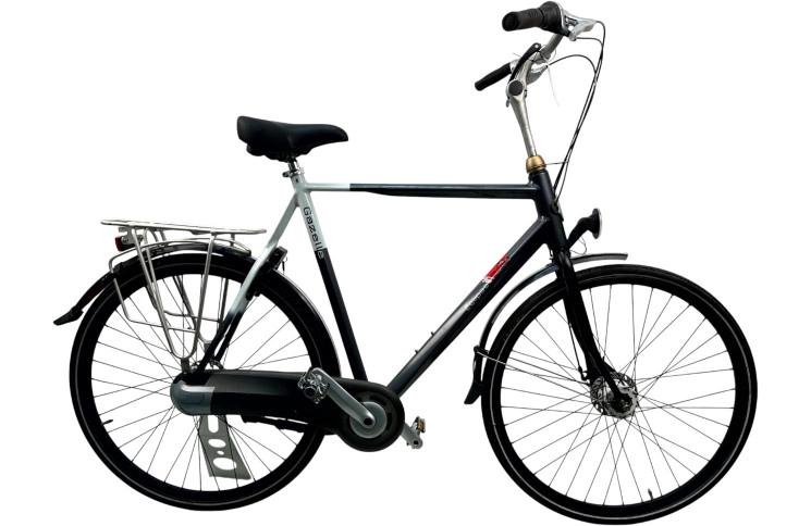 Herenfiets Gazelle Eclipse 28"/65cm/Wit-grijs