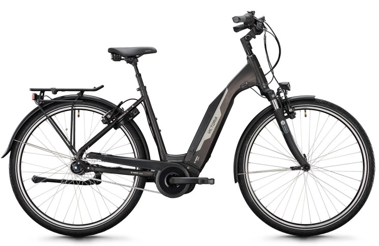 VICTORIA Elektrische trekkingfiets TRESALO 5 28"/61cm-XL/7/cosmos antraciet mat/02984433