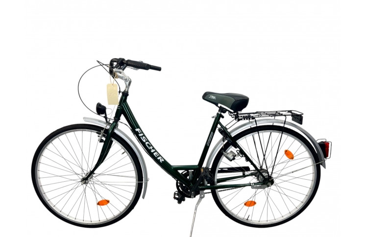 Damesfiets Fischer w/sity/green/28//50cm