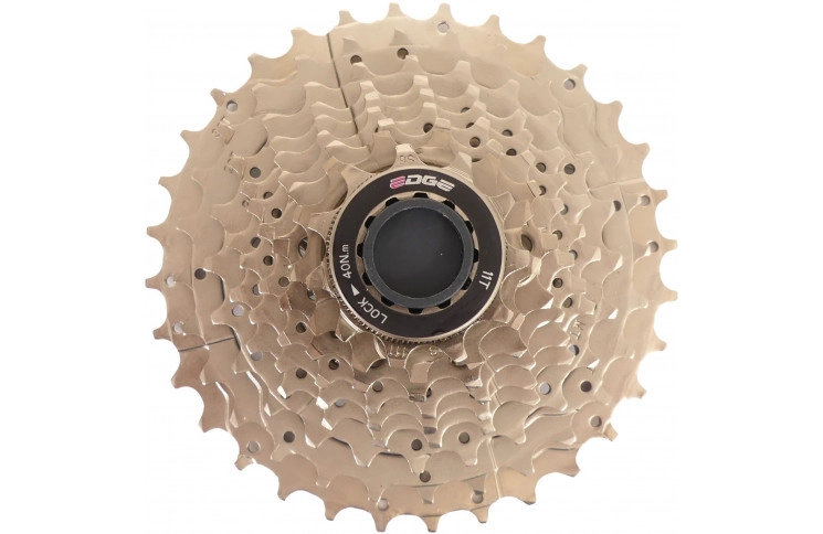 Cassette 9 speed Edge CS-M5009 11-32T - zilver