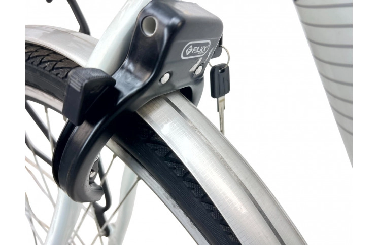 Woman's bicycle Gazelle Chamonix 28"/58cm/White-gray