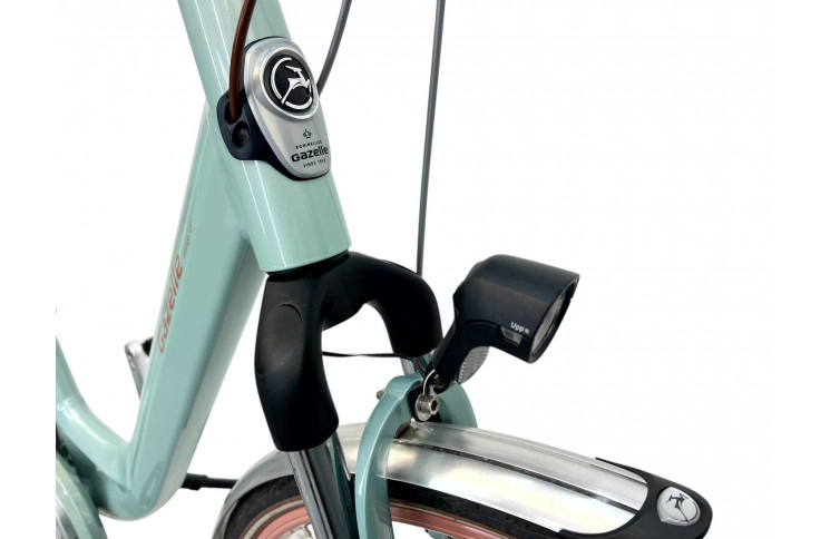 Damesfiets Gazelle Orange C7+ blue/28/al/sity/28/f53