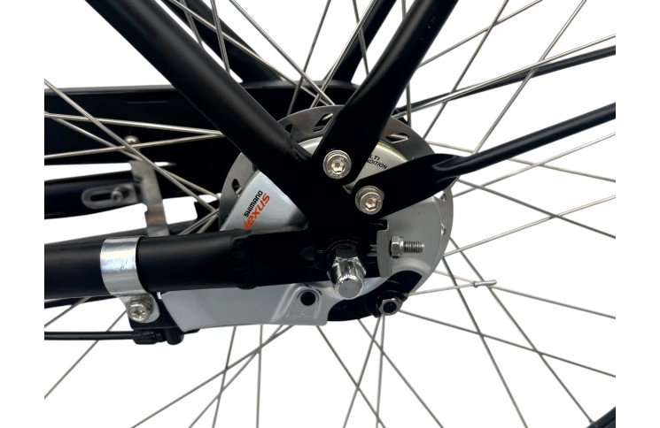 Damesfiets Popal Daily Dutch Prestige N7 RB/47/Mat zwart/S020147001M,28-47