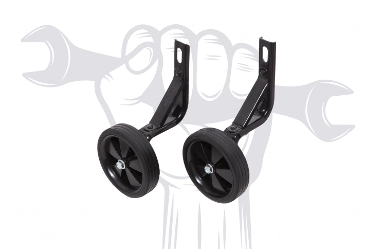 Installation of Training Wheels on a Children’s Bicycle