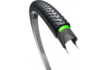 Buitenband Edge Traveller Protect 28 x 1.40" / 37-622mm - zwart met reflectie