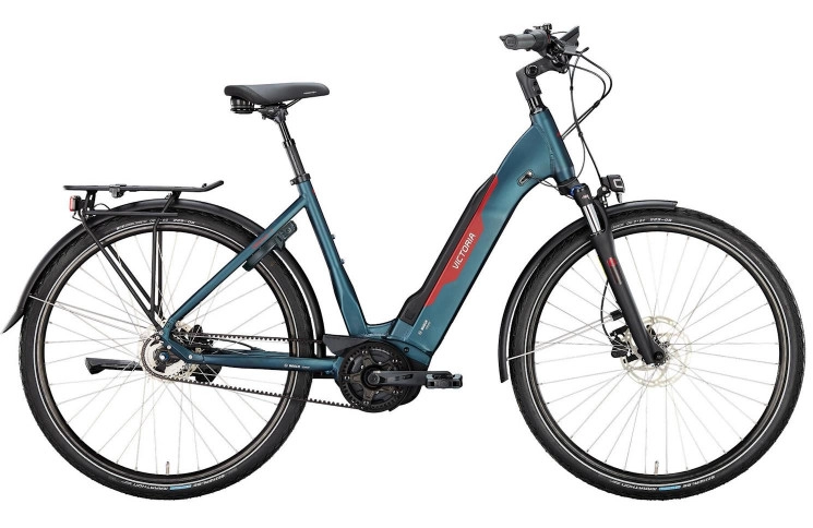 VICTORIA Electric trekking bike Tresalo 7 28"/56cm-L/5/dark night matt/02980654